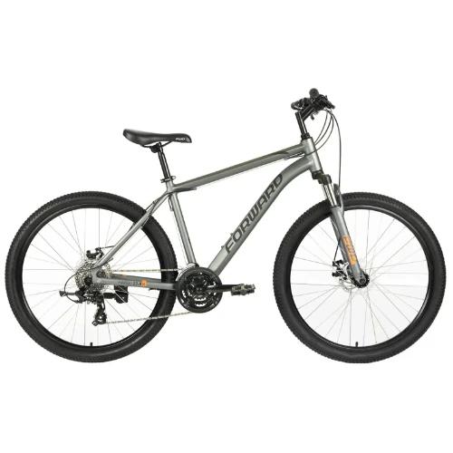 Велосипед Forward Hardi 27,5 X D (2022) серый матовый/черный - фото 1 - id-p226612904