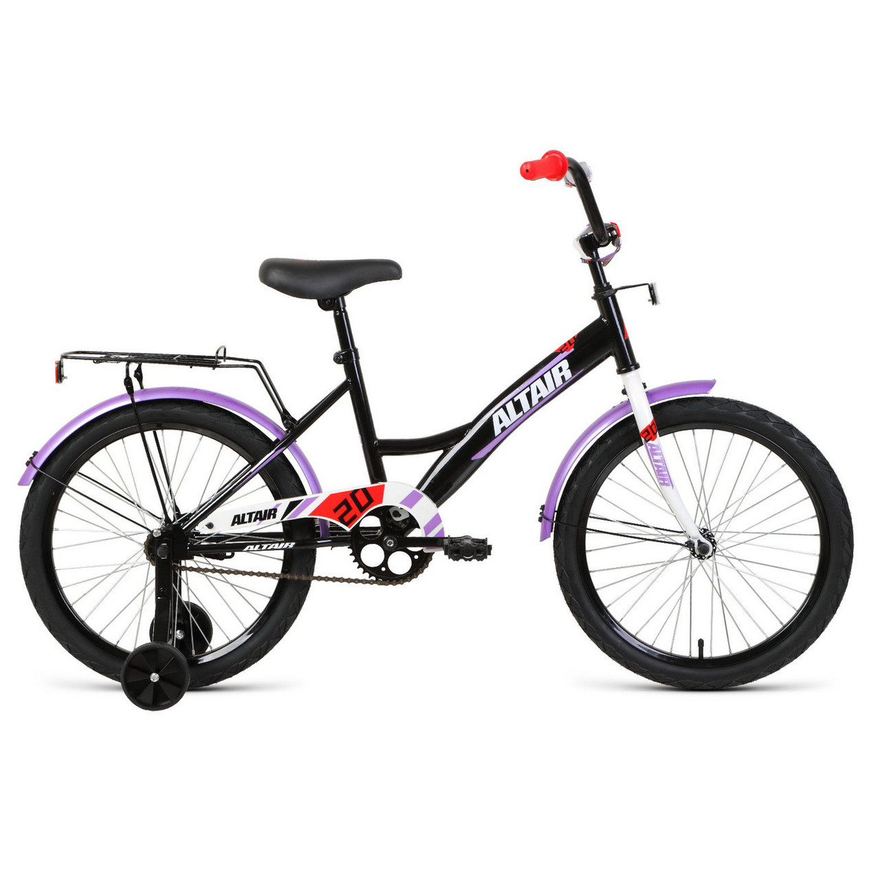 Велосипед Altair Kids 20 (2021) черный/белый - фото 1 - id-p226614846