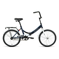 Велосипед Altair City 20 (2022) темно-синий/белый