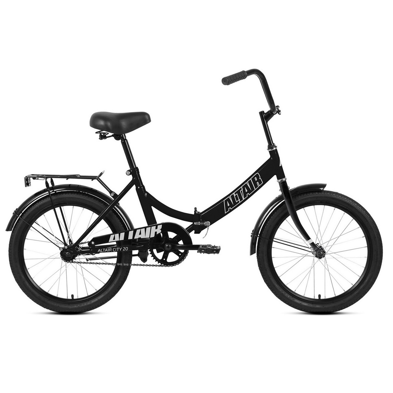 Велосипед Altair City 20 (2021) черный/серый - фото 1 - id-p226614852