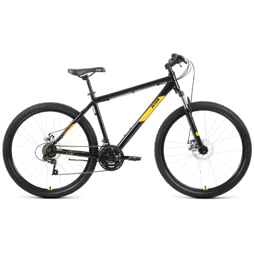 Велосипед Altair AL 27,5 D (2022) черный/оранжевый - фото 1 - id-p226612909