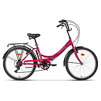 Велосипед Aist Smart 24 2.0 фиолетовый 2022