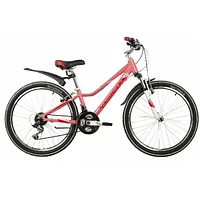 Велосипед Novatrack Novara 24" коралловый