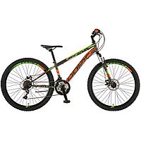Велосипед Polar Sonic 26 FS Disk (2022) серо-зелено-оранжевый (Сербия)