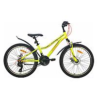 Велосипед Aist Rosy Junior 2.1 24 (2022) желтый