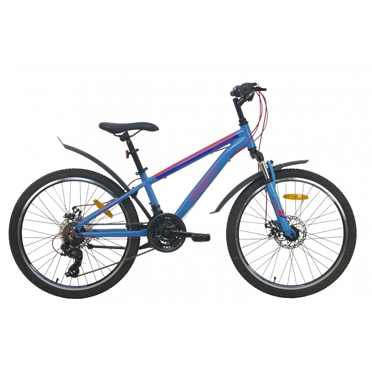 Велосипед Aist Rocky Junior 2.1 24 (2022) синий - фото 1 - id-p226613922