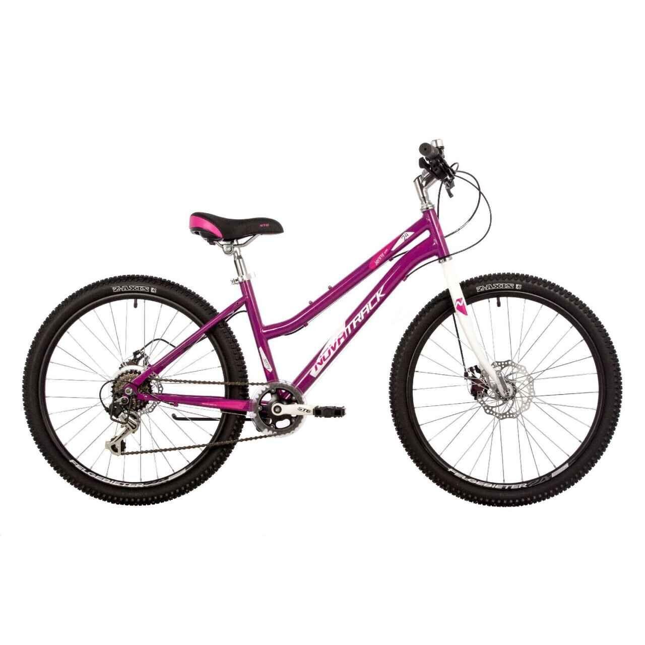 Велосипед Novatrack 24" Jenny, пурпурный - фото 1 - id-p226611960