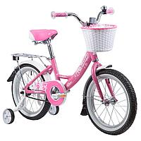 Велосипед Novatrack Girlish line 16", розовый