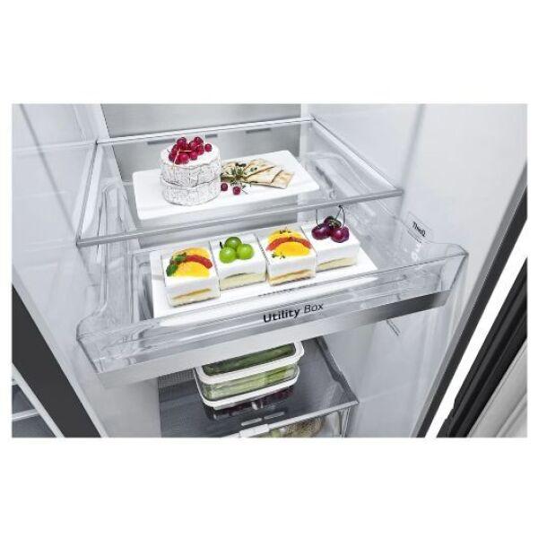 Холодильник Side by Side LG DoorCooling+ GC-Q257CBFC (Side by Side) - фото 5 - id-p226611687