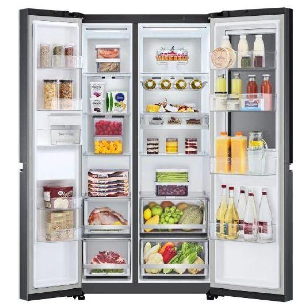 Холодильник Side by Side LG DoorCooling+ GC-Q257CBFC (Side by Side) - фото 3 - id-p226611687
