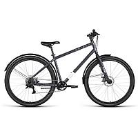 Велосипед Forward Spike 29 D (2023) серый/серебристый