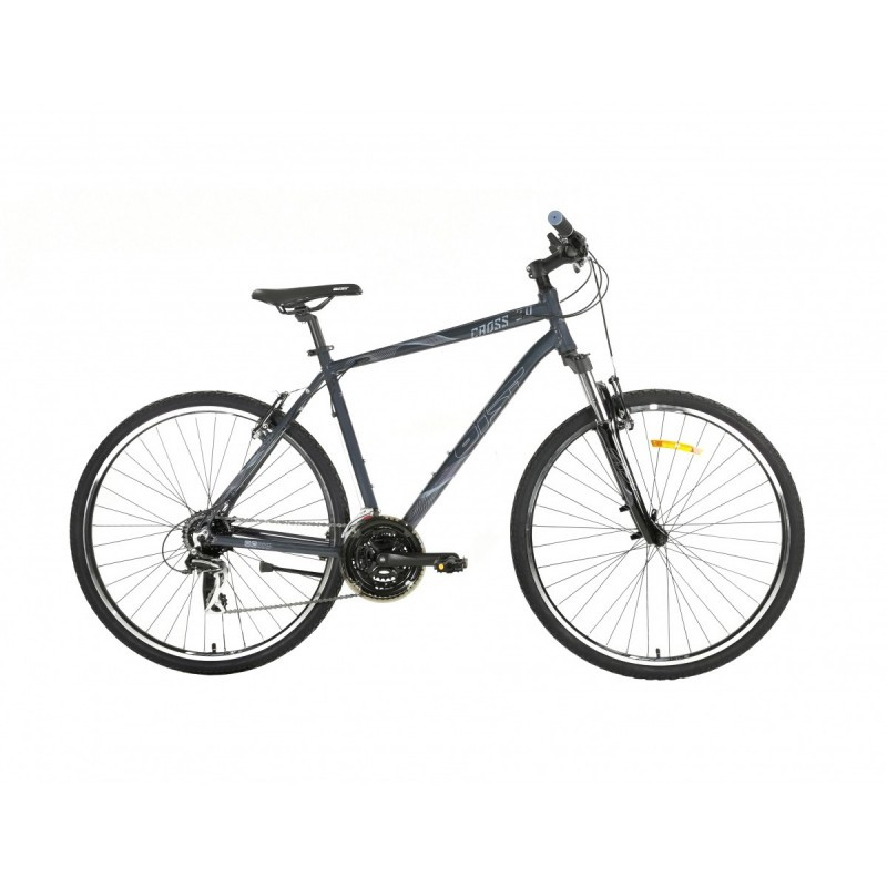 Велосипед Aist Cross 2.0 (2021) серый - фото 1 - id-p226613962