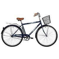 Велосипед Foxx 28" Fusion синий с передней корзиной
