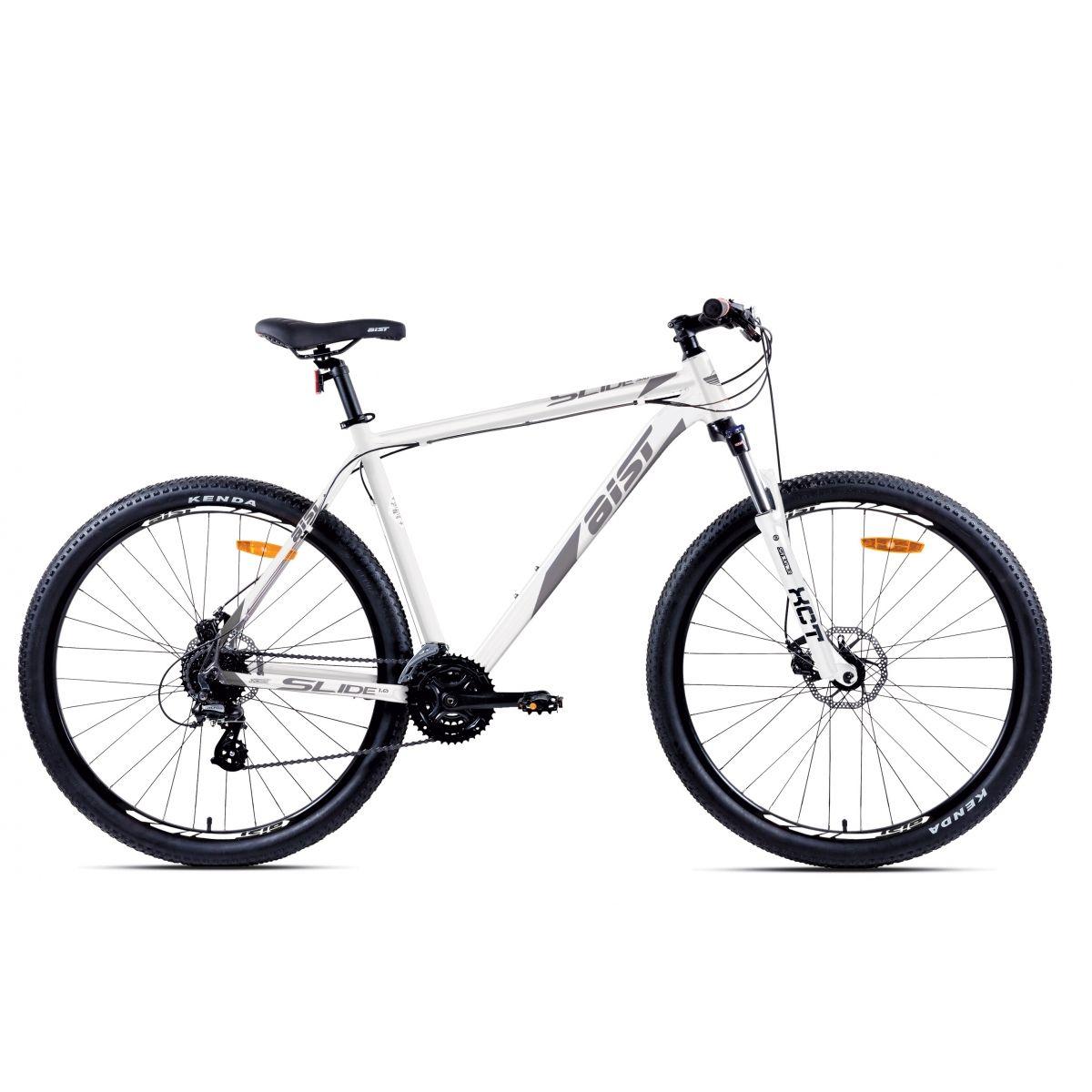 Велосипед Aist Slide 1.0 29 бело-серый 2023 - фото 1 - id-p226612014
