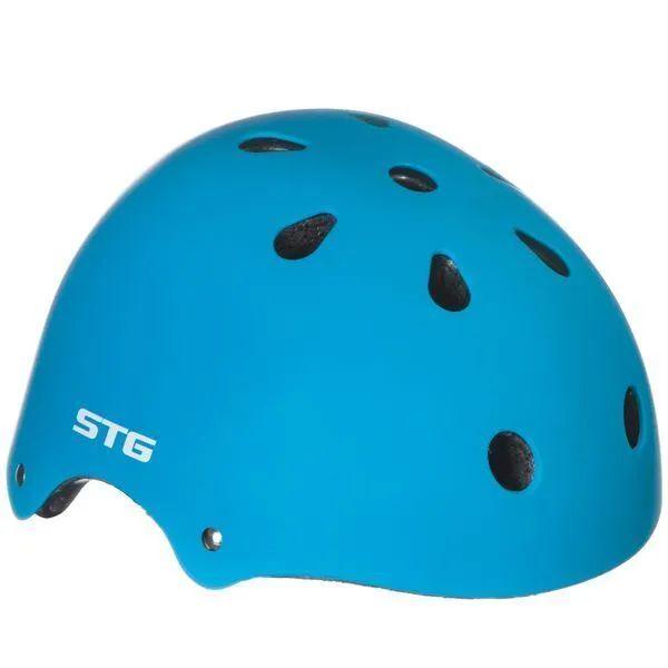 Шлем STG, модель MTV12, размер L(58-61 см) синий - фото 1 - id-p226613078