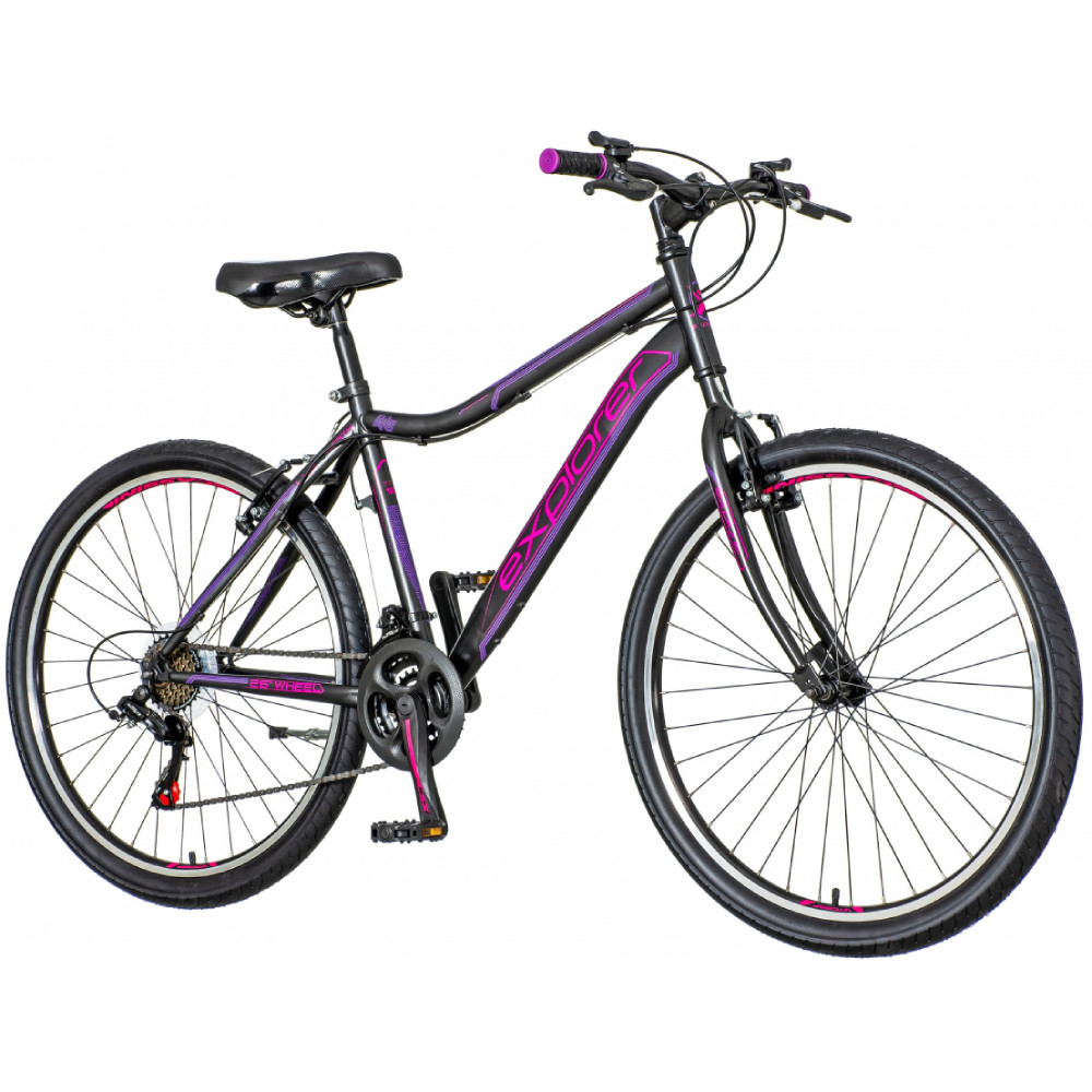 Велосипед Explorer North серый-фиолетовый-розовый (Сербия) - фото 1 - id-p226614067