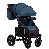 Детская прогулочная коляска BubaGo Cross Air цвет Sapphire / сапфир