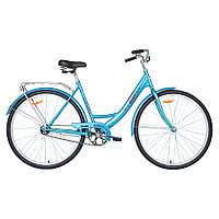 Велосипед Aist 28-245 с корзинкой (2021) лазурный