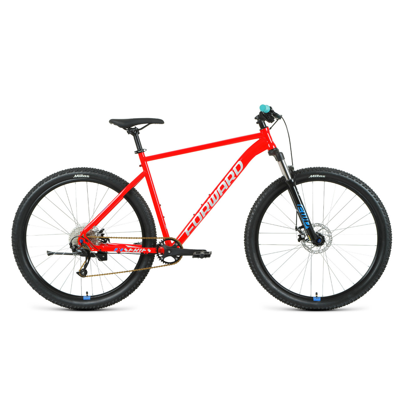 Велосипед Forward Sporting 29 XX (2021) красный/синий - фото 1 - id-p226615172
