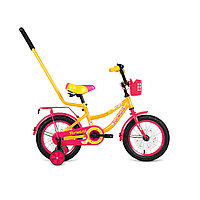Велосипед Forward Funky 14 (2021) желтый/фиолетовый