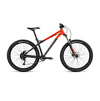 Велосипед Format 1314 Plus 27,5 (2023) черный матовый/красный матовый