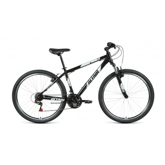 Велосипед Altair AL 27,5 V (2021) черный/серебристый - фото 1 - id-p226615246