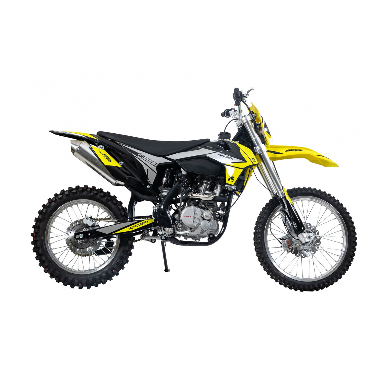 Мотоцикл Racer X2 (2022) желтый - фото 1 - id-p226612302