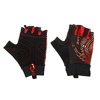 Перчатки велосипедные Jaffson SCG 46-0336 черный/красный