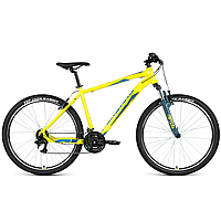 Велосипед Forward Apache 27,5 1.2 (2021) желтый/зеленый