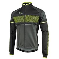 Куртка велосипедная Rogelli Ritmo, черный/зеленый, размер L