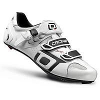 Ботинки велосипедные шоссейные CRONO Clone carbon, белый, размер 43,5