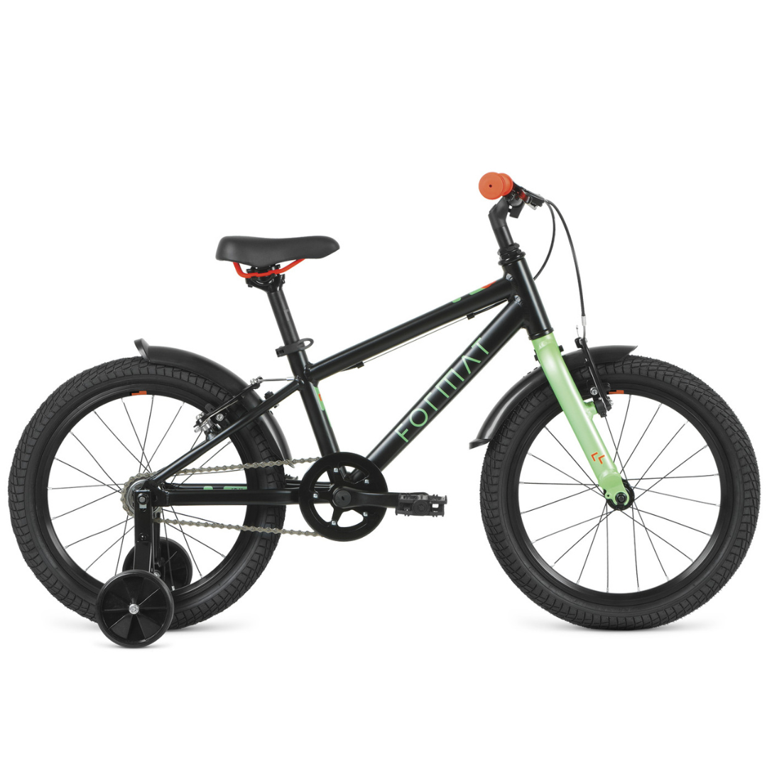Велосипед Format Kids 18 (2022) черный матовый - фото 1 - id-p226614433