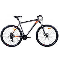 Велосипед Aist Slide 1.0 29 серо-оранжевый 2021
