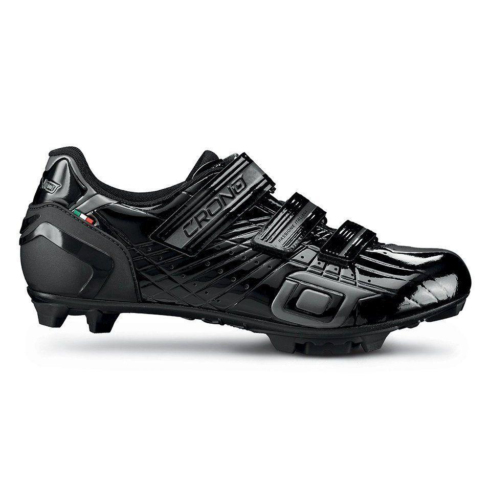 Ботинки велосипедные МТБ Crono CX-4 carbon composit, черный, размер 42,5 - фото 1 - id-p226612593