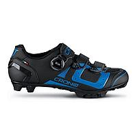 Ботинки велосипедные МТБ Crono CX-3 Boa carbon composit, черный/синий