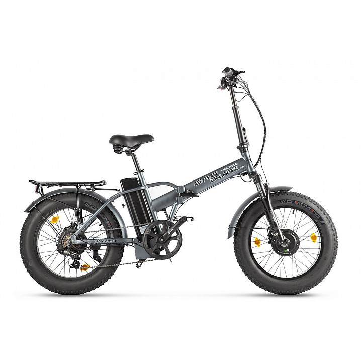 Электровелосипед Volteco Bad Dual new (фэтбайк), серый - фото 1 - id-p226613524