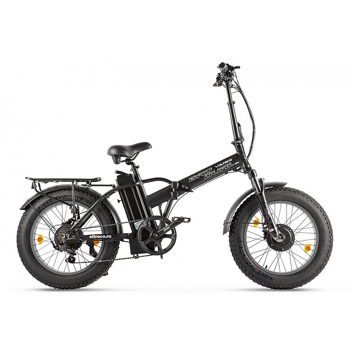 Электровелосипед Volteco Bad Dual new (фэтбайк), черный - фото 1 - id-p226613525