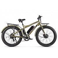 Электровелосипед Volteco Bigcat Dual new (фэтбайк), хаки