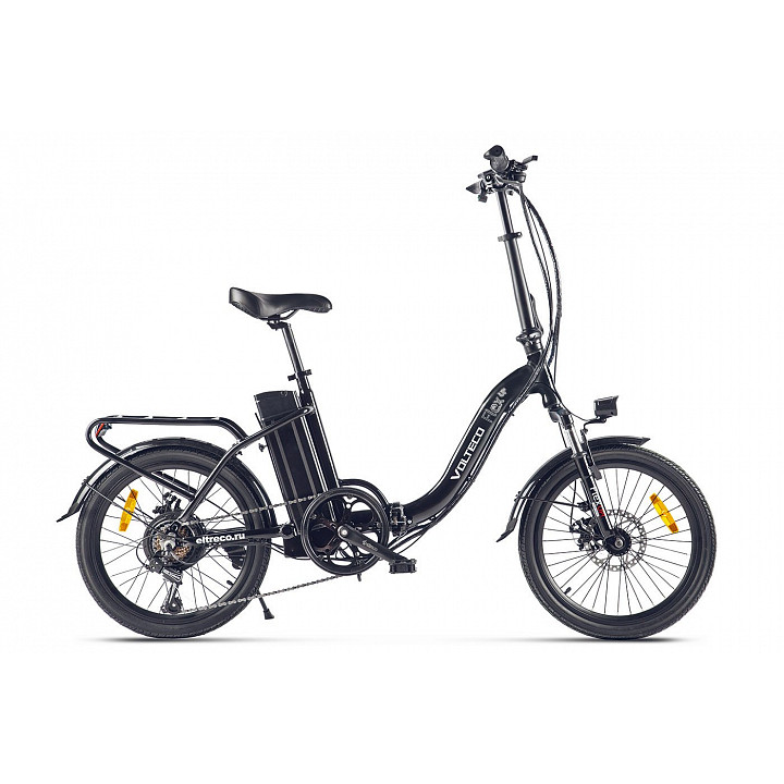 Электровелосипед Volteco Flex Up, черный - фото 1 - id-p226613533