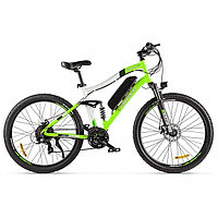 Электровелосипед Eltreco FS900 new (двухподвес), зелено-белый