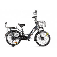 Электровелосипед Green City e-ALFA NEW, темно-серый
