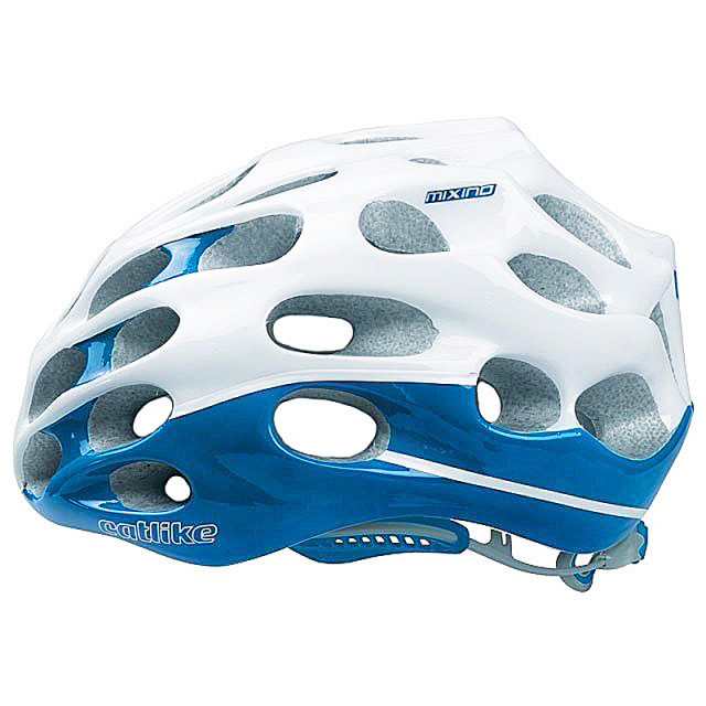 Шлем Catlike "MIXINO", L/58-60см, бело/синий - фото 1 - id-p226614634