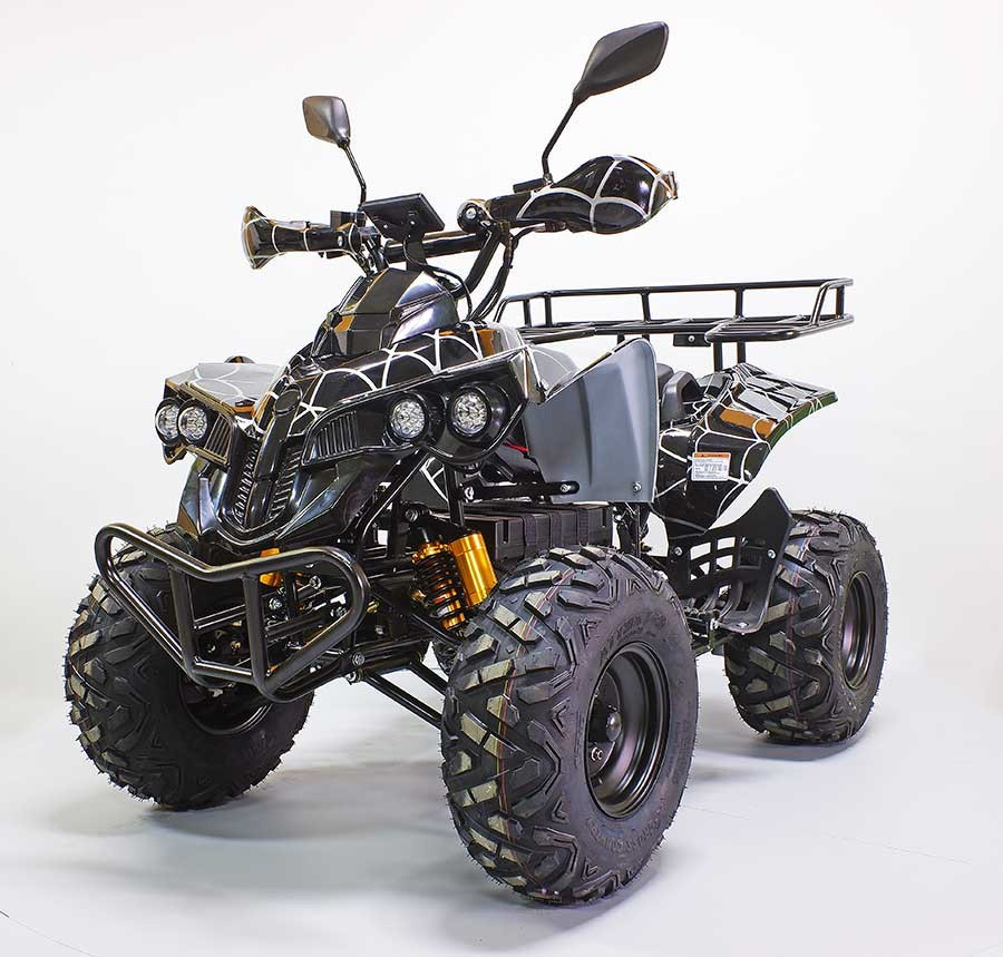 Подростковый электроквадроцикл GreenCamel Атакама T500 (60V,1500W, 20Ah, R8), черный - фото 1 - id-p226613650