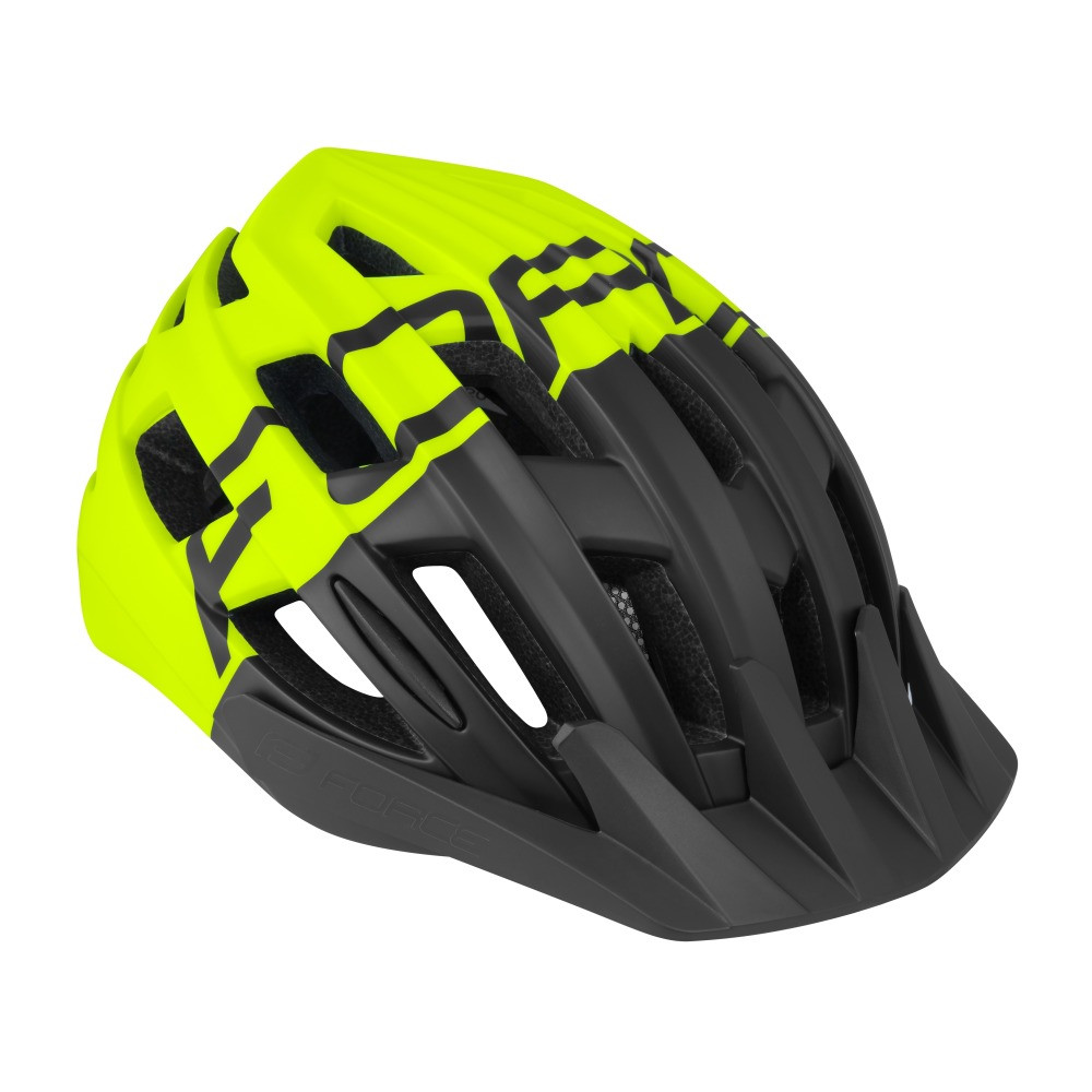 Шлем Force, Corella MTB, черно-салатовый S-M - фото 1 - id-p226614672
