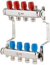 Коллекторная группа ave135 4 выхода AV ENGINEERING AVE13500104, фото 3