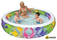 Надувной бассейн Intex Swim Center Pinwheel 229х56 (56494)