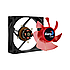 Вентилятор 80x80x25 Aerocool Motion 8 Red-3P, гидродинамический 3pin, красный (ACF1-MT10210.R1), фото 4