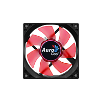 Вентилятор 80x80x25 Aerocool Motion 8 Red-3P, гидродинамический 3pin, красный (ACF1-MT10210.R1)