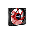 Вентилятор 80x80x25 Aerocool Motion 8 Red-3P, гидродинамический 3pin, красный (ACF1-MT10210.R1), фото 2