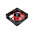 Вентилятор 80x80x25 Aerocool Motion 8 Red-3P, гидродинамический 3pin, красный (ACF1-MT10210.R1), фото 6